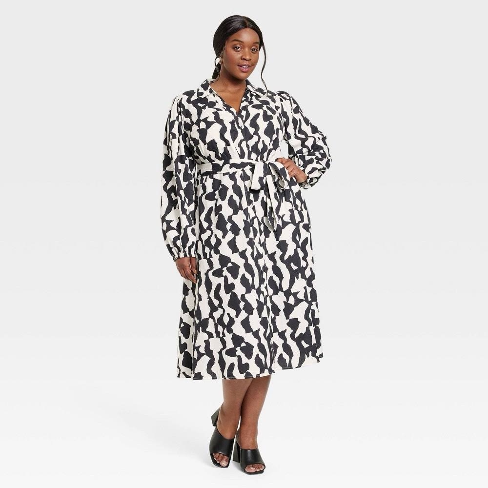 AVA&VIV | Long Sleeve Dress
